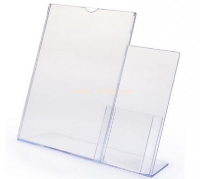 Acrylic display manufacturers custom clear acrylic tabletop sign holder stands BHK-117