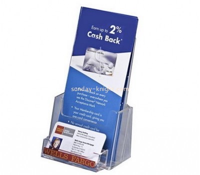 Acrylic display supplier custom cheap plastic brochure holders BHK-153