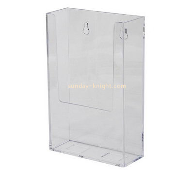 Perspex manufacturers custom plastic fabrication leaflet holders wall mounted BHK-167