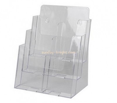 Acrylic plastic supplier custom plastic acrylic brochure holder display stands BHK-180
