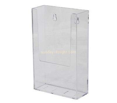 Acrylic display manufacturers custom clear acrylic plastic magazine holder BHK-204