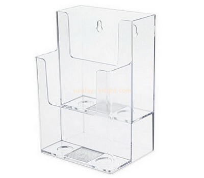 Display stand manufacturers custom clear acrylic brochure display stand BHK-206
