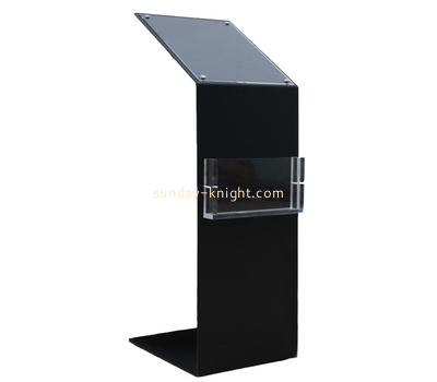 Plastic company custom plastic floor stand brochure holder BHK-235