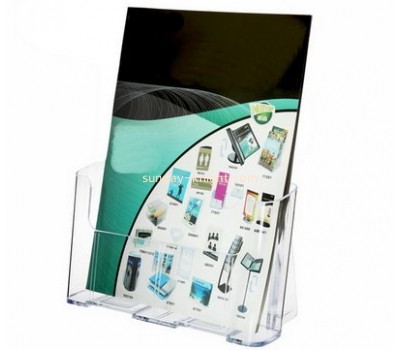 Plexiglass manufacturer custom acrylic display brochure organizer BHK-239