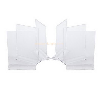 Acrylic plastic supplier custom acrylic products paper display holder BHK-278