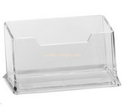 Plastic manufacturers custom plastic fabrication business card holders for desk BHK-282