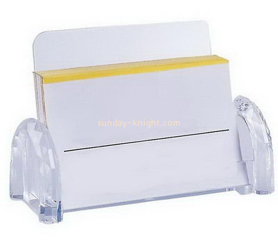 Acrylic supplier custom acrylic fabrication business card holder desk BHK-283