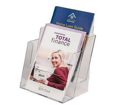 Display stand manufacturers custom acrylic plastic fabrication leaflet holder BHK-304