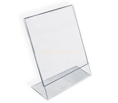 Acrylic company custom fabrication retail display sign holders BHK-315