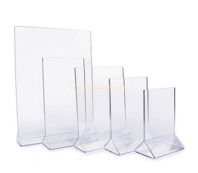 Acrylic display manufacturer custom tripod sign holder BHK-335