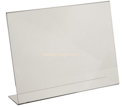 Acrylic display supplier custom tabletop sign display holder BHK-345