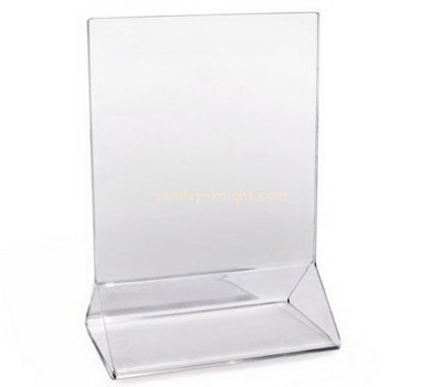 Acrylic manufacturers custom acrylic fabrication 11x14 sign holder BHK-348