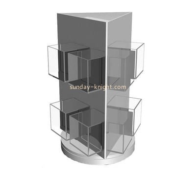 Acrylic plastic supplier custom tri fold plastic literature brochure holders BHK-373