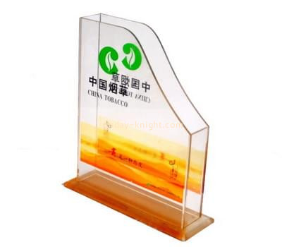 Acrylic supplier custom modern magazine rack a4 literature holder BHK-378