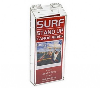 Acrylic items manufacturers custom acrylic waterproof brochure holder BHK-403