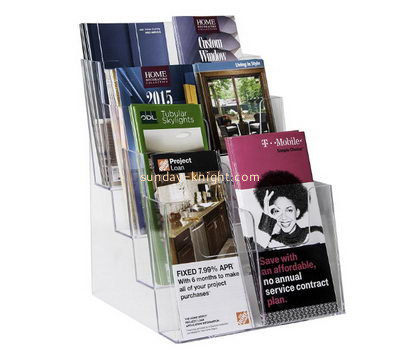 Display manufacturers custom acrylic pamphlet display holder BHK-416