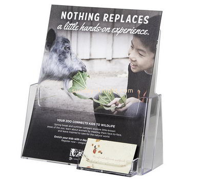 Shop display stands suppliers custom acrylic display holders for brochures BHK-425