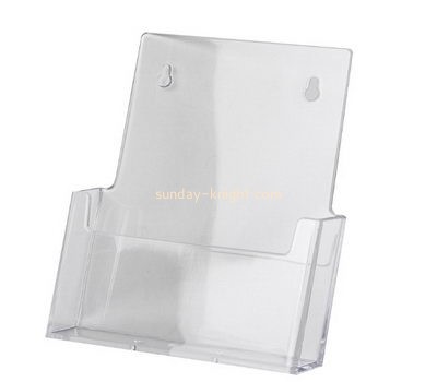 Acrylic display manufacturer custom plastic display holders for brochures BHK-433