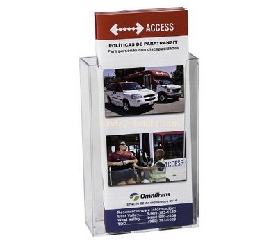 Display stand manufacturers custom acrylic brochures holder BHK-451