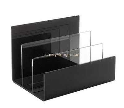 Perspex manufacturers custom acrylic file rack holder BHK-460