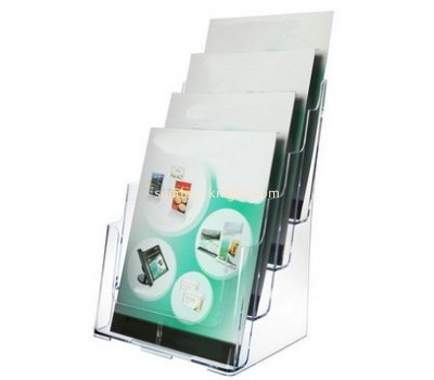 Acrylic display manufacturer custom lucite display holders for flyers BHK-532