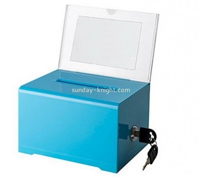Customized acrylic office suggestion box DBK-152