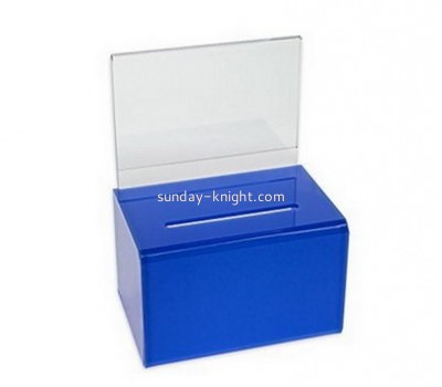 Customized acrylic company suggestion box DBK-153