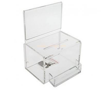 Customized plastic charity collection boxes DBK-179