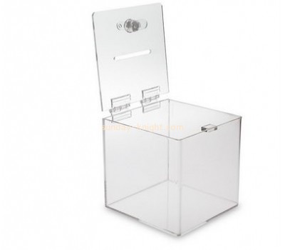 Customized acrylic fundraising boxes DBK-190