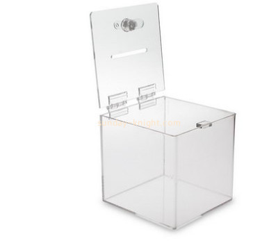 Customized acrylic fundraising boxes DBK-190