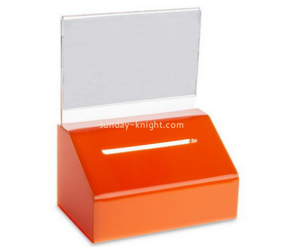 Customized acrylic voting ballot box DBK-205