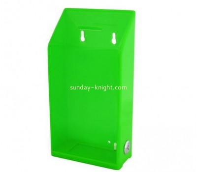 Customized perspex charity collection boxes DBK-221
