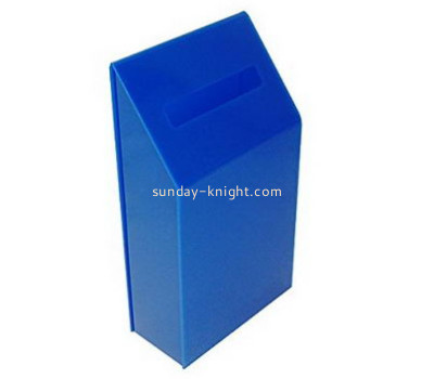 Customized acrylic ballot box with lock DBK-234