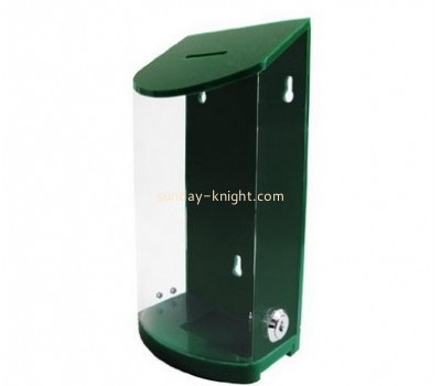 Customized plexiglass suggestion box with lock DBK-241