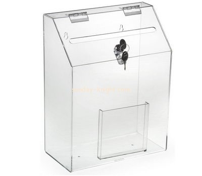 Customize plexiglass transparent ballot box DBK-244