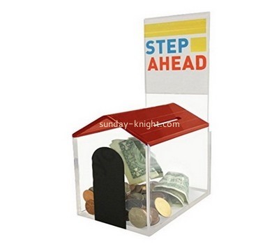 Customized clear perspex suggestion box DBK-263