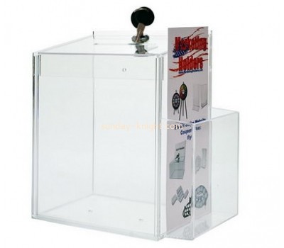 Customized clear plastic ballot box DBK-267