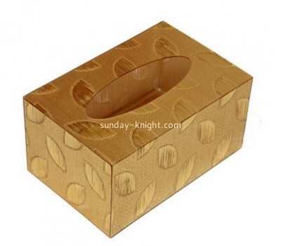 Customized acrylic tissue box holder rectangular DBK-279