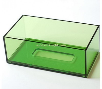 Customized acrylic facial tissue box design DBK-280