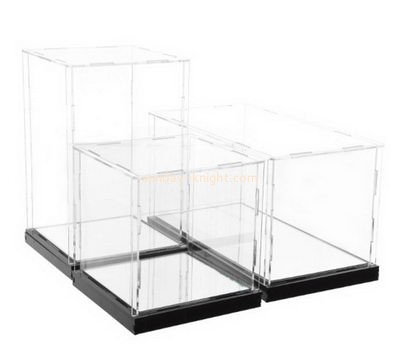 Customized clear acrylic table top display case DBK-312
