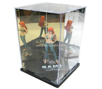 Customized clear acrylic figure display case DBK-323