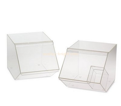 Customized clear acrylic commercial display cases DBK-322