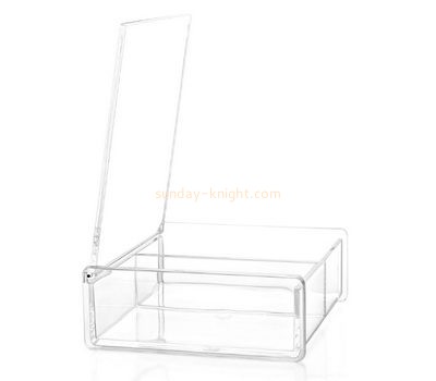 Customized clear lucite display box DBK-329