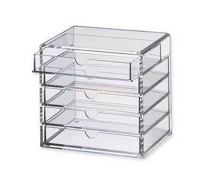 Customized clear acrylic storage drawers box DBK-334