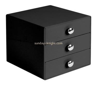 Customized black acrylic boxes for sale DBK-359