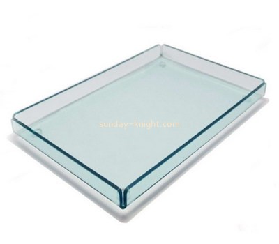 Bespoke clear acrylic dinner trays STK-010