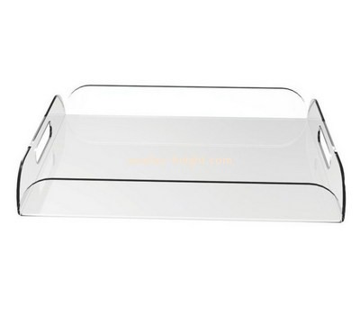 Bespoke clear acrylic food serving tray STK-016