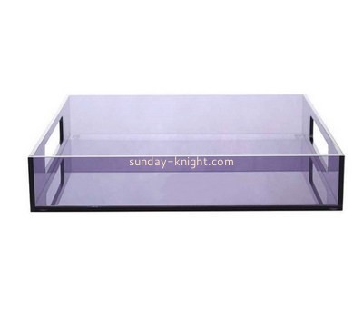 Clear lucite trays wholesale STK-021