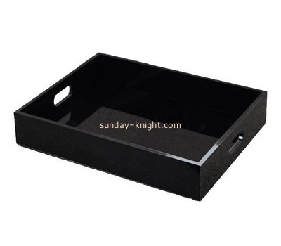 Bespoke acrylic black tray STK-043