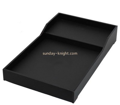 Bespoke black acrylic plastic tray STK-045